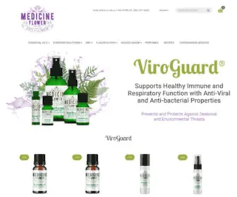 Genuineessentialoils.com(Medicine Flower) Screenshot