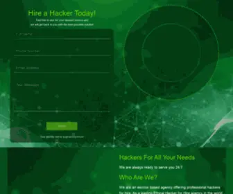 Genuinehackers.com(Hire a Hacker by Genuine Hackers) Screenshot