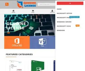 Genuinelicenses.com(Genuine License) Screenshot