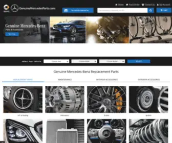 Genuinemercedesparts.com(IP address of the client has been rejected) Screenshot