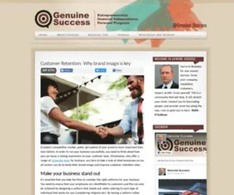 Genuinesuccess.co.uk(Genuine Success) Screenshot