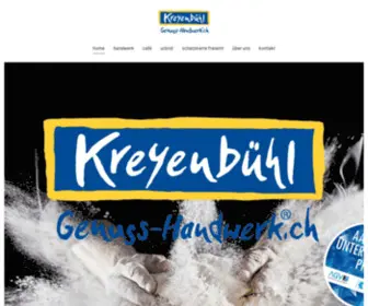 Genuss-Handwerk.ch(Bäckerei) Screenshot