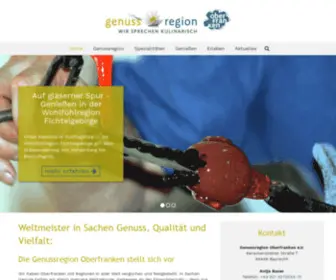 Genussregion-Oberfranken.de(Genussregion Oberfranken) Screenshot