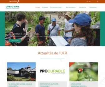 Genv-Agroparistech.fr(Accueil) Screenshot