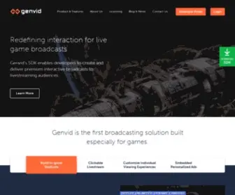 Genvidtech.com(The MILEs Company) Screenshot