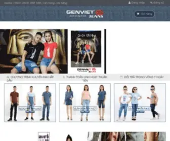 Genviet.com(GENVIET JEANS) Screenshot