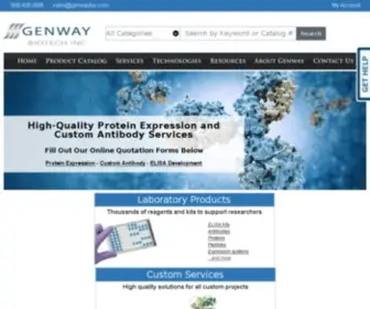 Genwaybio.com(GenWay Biotech) Screenshot