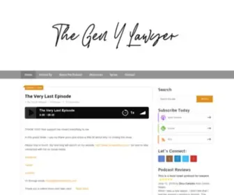 Genwhylawyer.com(The Gen Why Lawyer) Screenshot