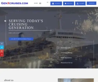 Genxcruises.com(GenXcruises) Screenshot
