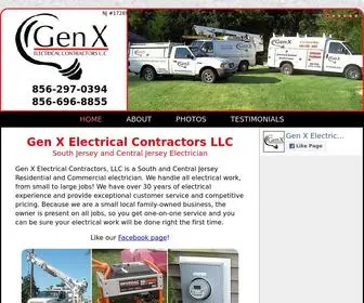 Genxelectrical.com(Gen X Electrical Contractors) Screenshot