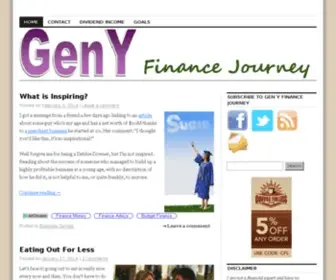 Genyfinancejourney.com(Gen Y Finance Journey) Screenshot