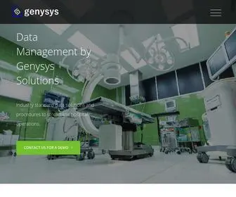 Genysyssolutions.com(Genysys Solutions) Screenshot