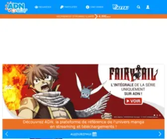 Genzai.fr(Genzai devient Anime Digital Network) Screenshot