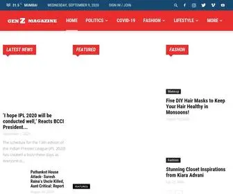 Genzmag.com(genzmag) Screenshot