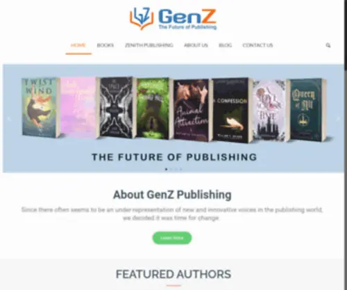 Genzpublishing.org(Genzpublishing) Screenshot