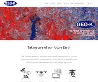 Geo-K.co(Home) Screenshot