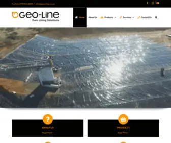 Geo-Line.co.za(Geo Line) Screenshot