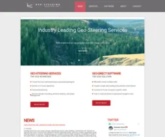 Geo-Steer.com(Geo-Steering Solutions Inc) Screenshot