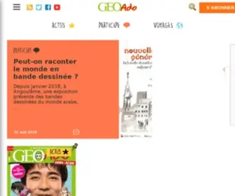 Geoado.com(Géo) Screenshot