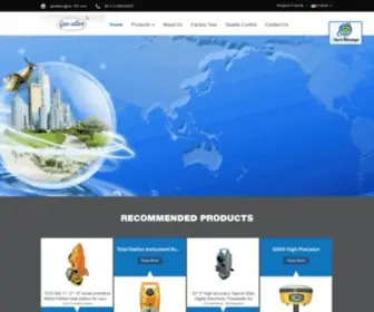 Geoallen.com(Quality Surveying & Construction Instruments Manufacturer) Screenshot
