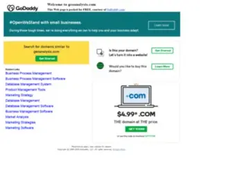 Geoanalysis.com(Environmental database management) Screenshot