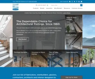 Geobezdan.com(Bezdan Railing Solutions) Screenshot