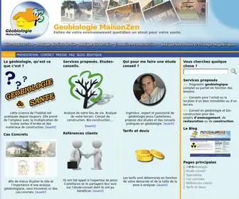 Geobiologie-Maisonzen.com(Geobiologie MaisonZen) Screenshot