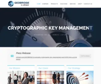 Geobridge.net(Encryption Key Management) Screenshot