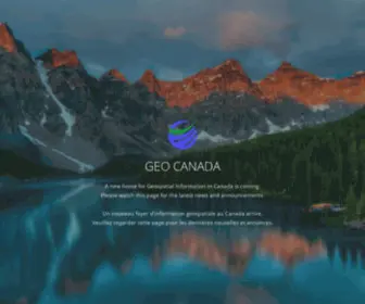 Geo.ca(Language Selection) Screenshot