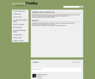 Geocaching-Finalky.cz(Finálky) Screenshot