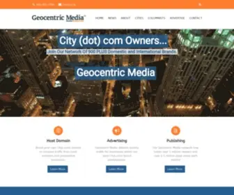 Geocentricmedia.com(Geocentric Media) Screenshot