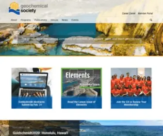 Geochemsoc.org(Geochemical Society) Screenshot
