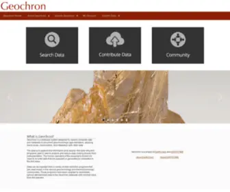 Geochron.org(Geochron) Screenshot
