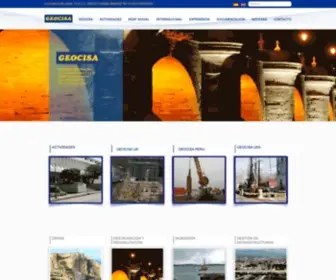 Geocisa.com(Geotecnia y Cimientos) Screenshot