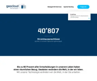 Geocloud.ch(Geocloud) Screenshot