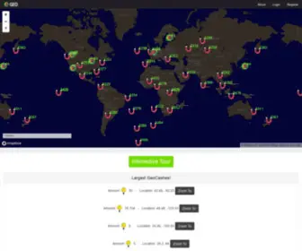 Geocoin.cash(GeoCoin HTML5 Geocashing Wallet) Screenshot