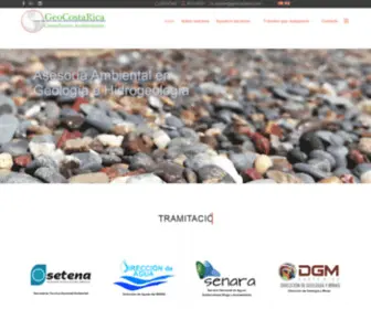 Geocostarica.com(Geo Costa Rica Consultores Ambientales) Screenshot