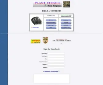 Geocraft.com(Plant Fossils of West Virginia) Screenshot