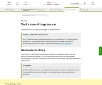 Geodata.se(Start Page) Screenshot