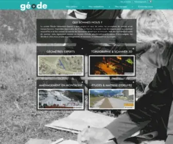 Geode.cc(SCP GEODE Géomètres) Screenshot