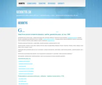 Geodetis.sk(Geodetis) Screenshot