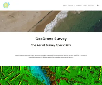 Geodronesurvey.com(GeoDrone Survey) Screenshot