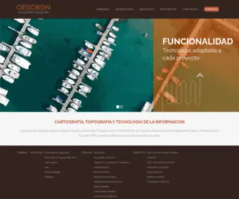 Geodronsl.com(Consultoría e Ingeniería de Cartografía y Topografía en Tenerife) Screenshot