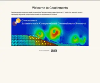 Geoelements.org(Geoelements) Screenshot