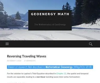 Geoenergymath.com(GeoEnergy Math) Screenshot