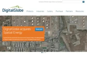 Geoeye.com(Satellite Imagery and Geospatial Information Products) Screenshot