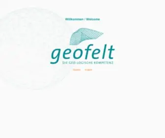 Geofelt.com(Die geo) Screenshot