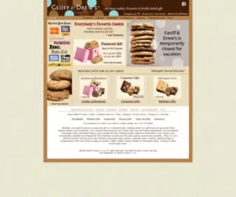 Geoffanddrews.com(Geoff & Drew’s has baked to order award winning gourmet desserts gifts) Screenshot