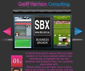 Geoffharrison.com(Salon and spa guru) Screenshot