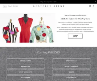 Geoffreybeene.com(We Are Partner Brands) Screenshot